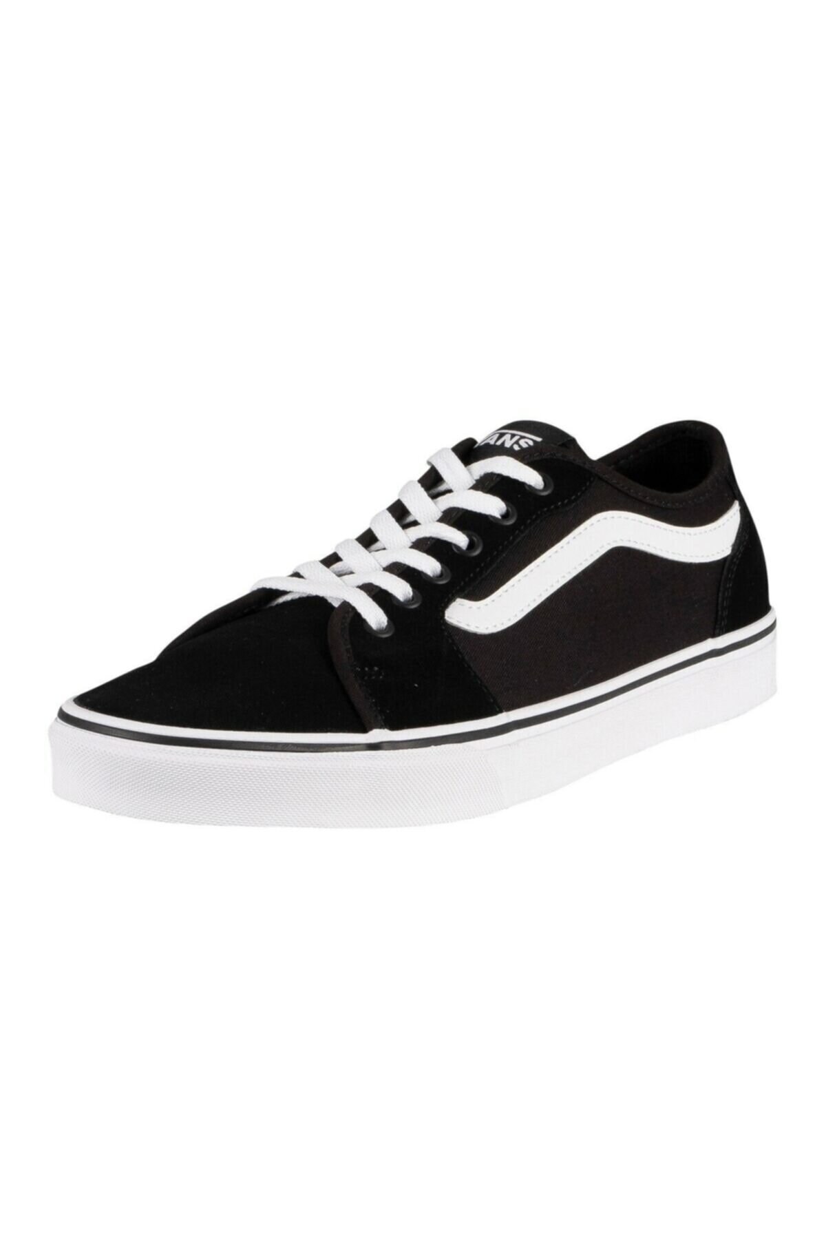 Vans Erkek Ayakkabı VN0A3WKZ5LM1 (Suede/Canvas) Blk/White