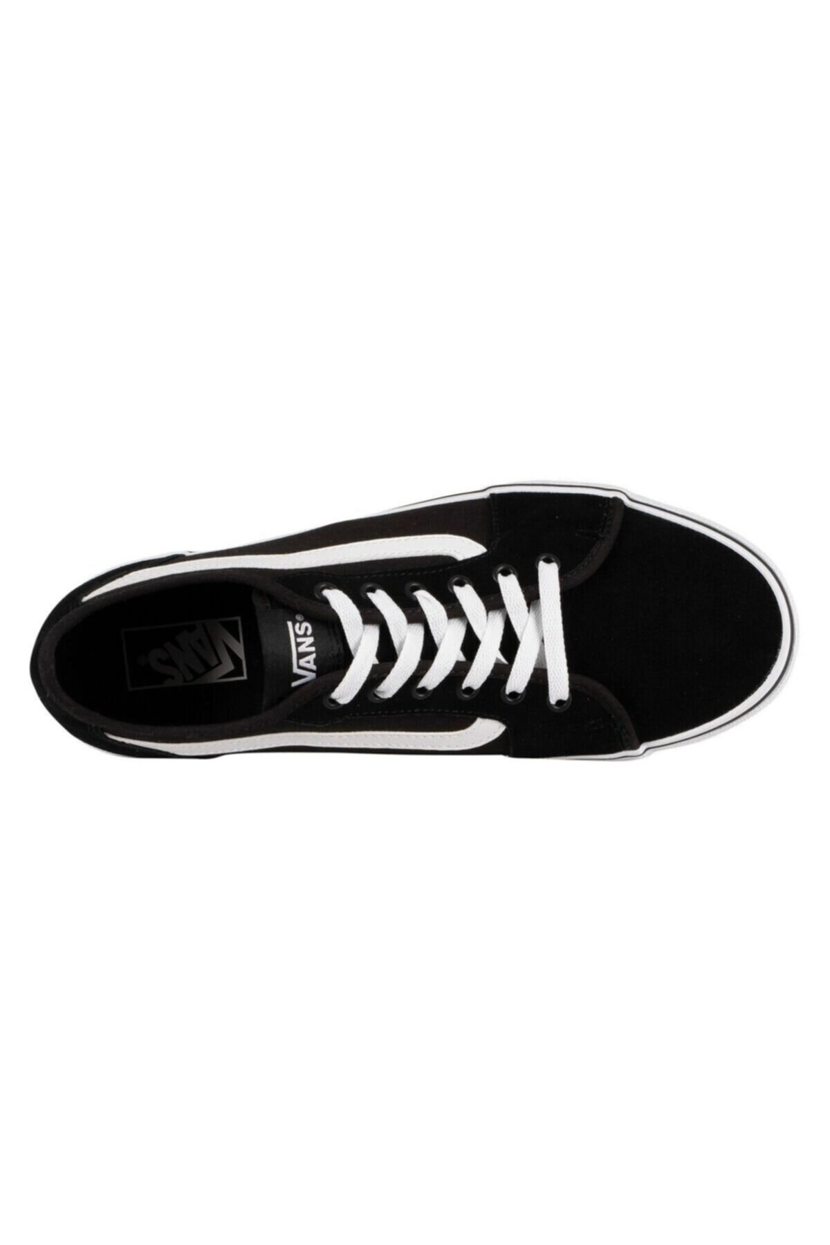 Vans Erkek Ayakkabı VN0A3WKZ5LM1 (Suede/Canvas) Blk/White