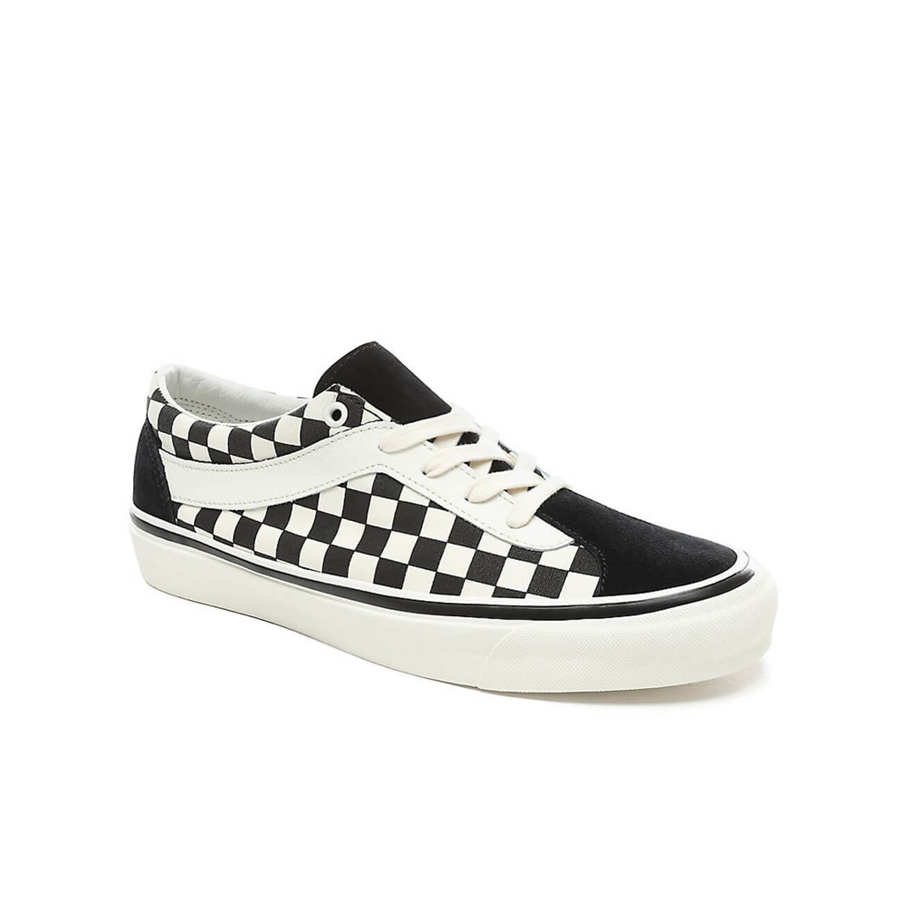 Vans Unisex Ayakkabı VN0A3WLP (Checkerboard) Black/Marshamllow