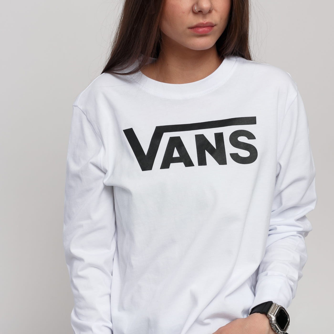 Vans Kadın T-Shirt VN0A47WNWHT1 Whıte